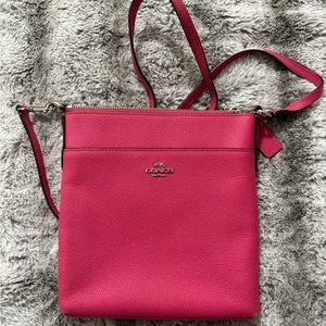 Coach pink crossbody